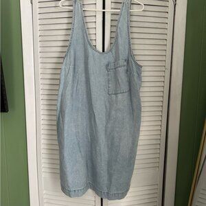 Universal Thread Light Blue Denim Mini Dress